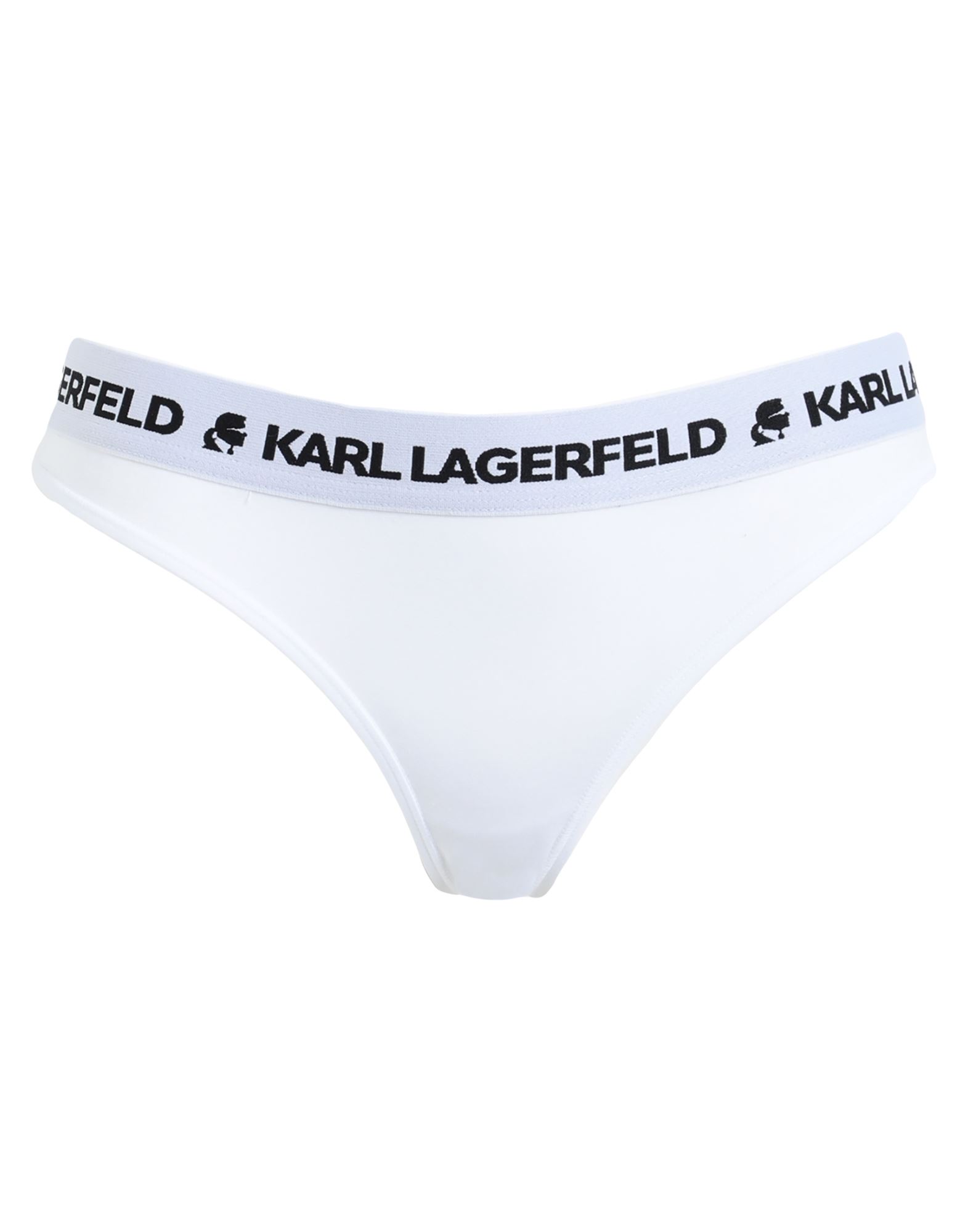 KARL LAGERFELD Slip Damen Weiß von KARL LAGERFELD