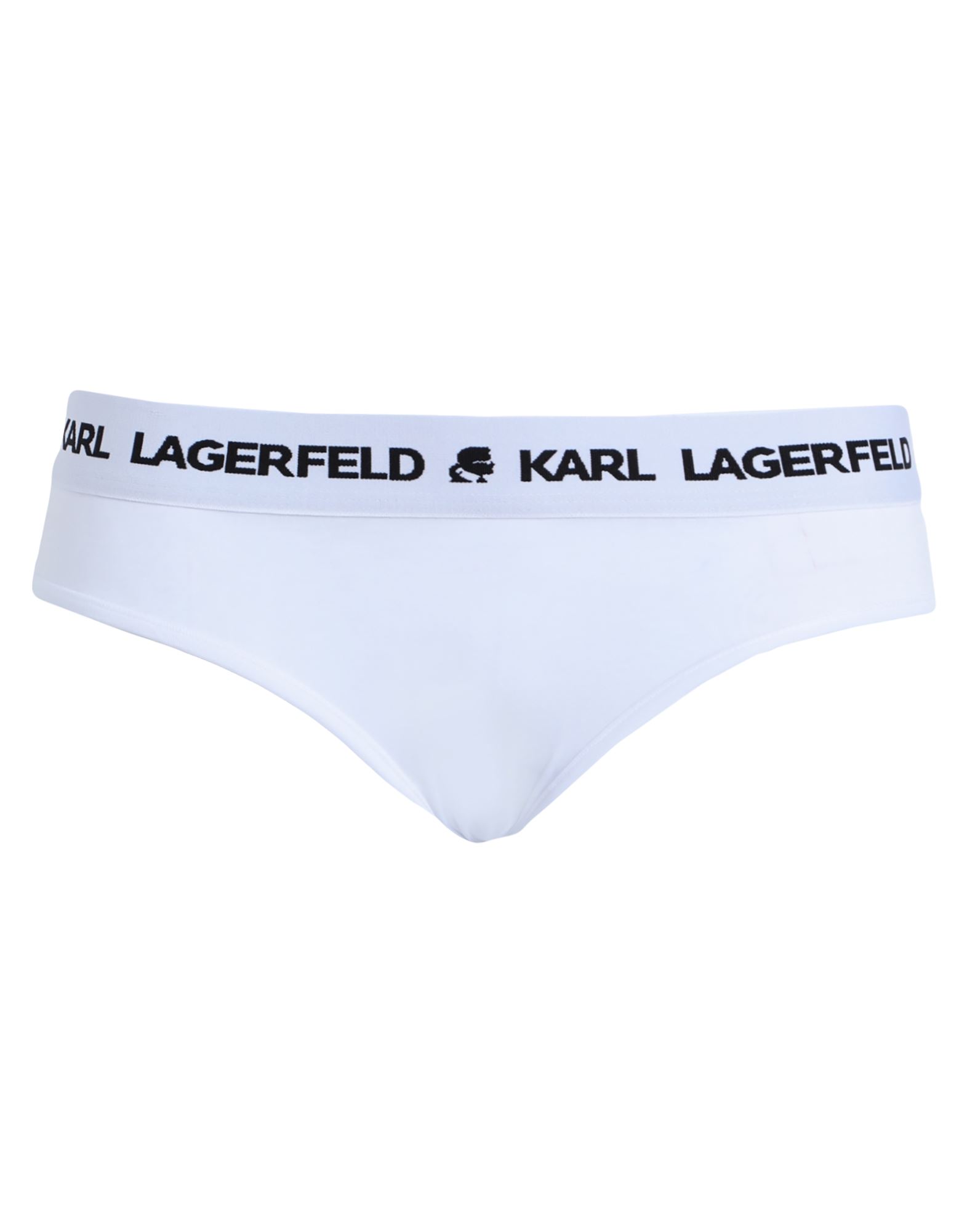 KARL LAGERFELD Slip Damen Weiß von KARL LAGERFELD