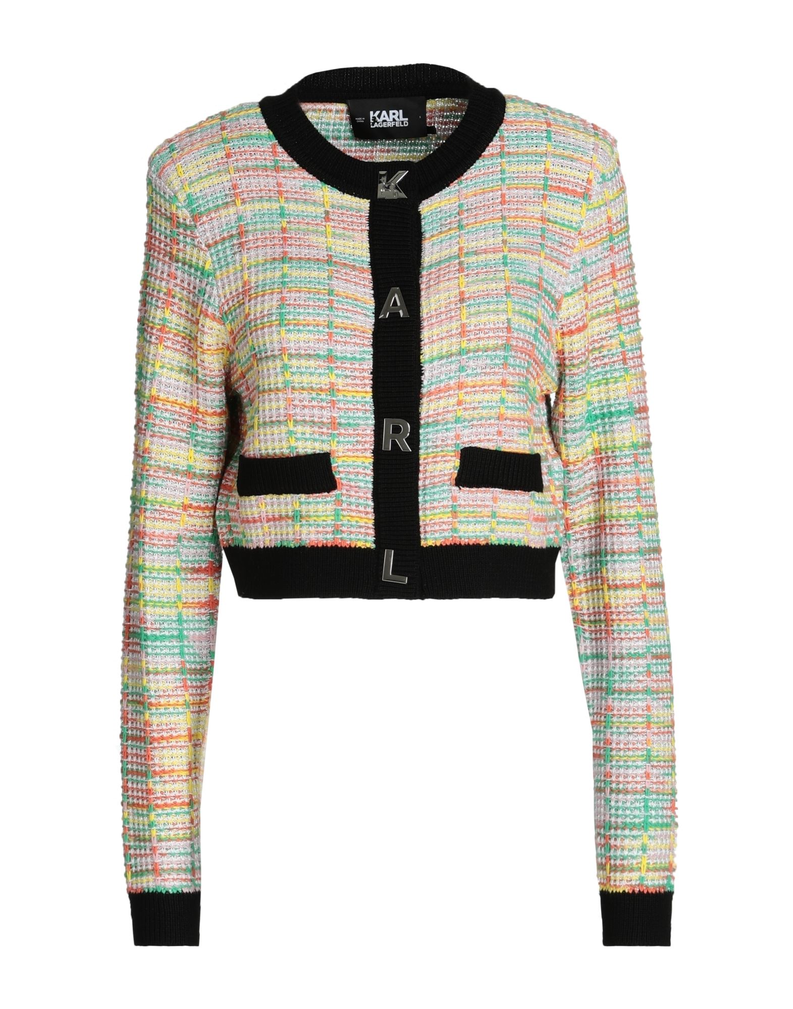 KARL LAGERFELD Strickjacke Damen Grün von KARL LAGERFELD