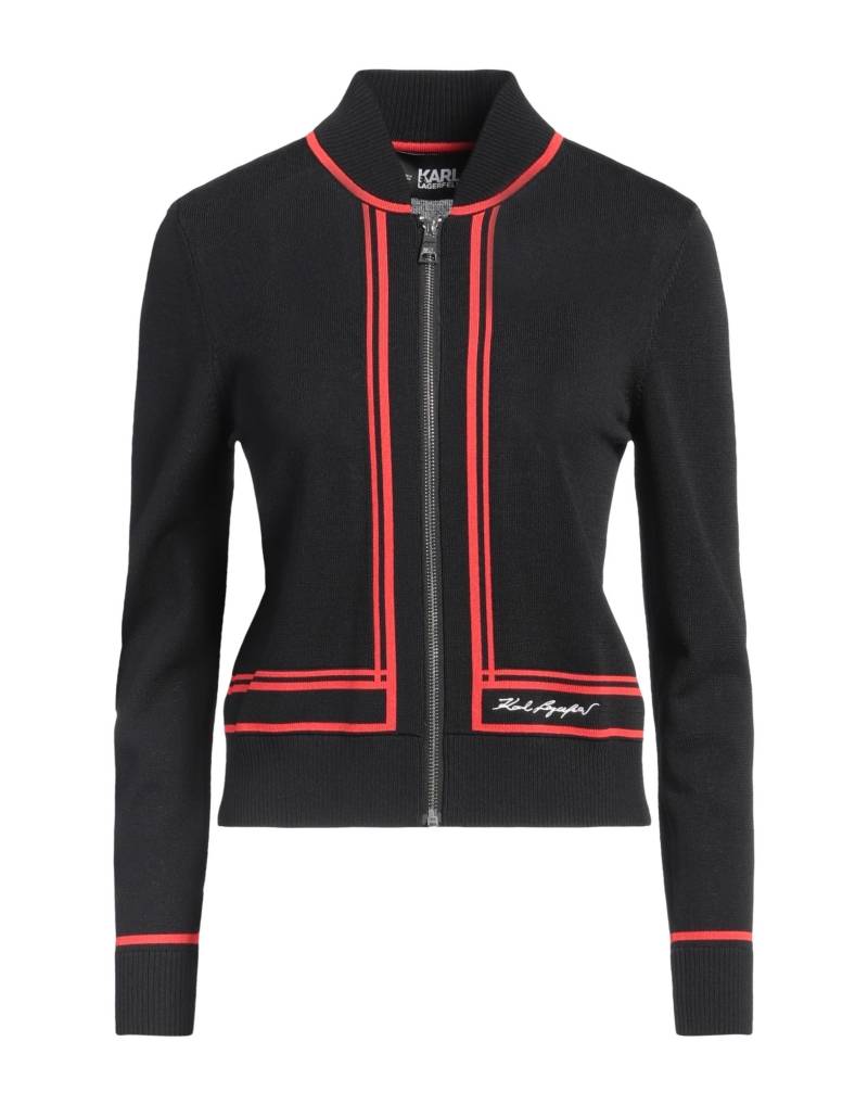 KARL LAGERFELD Strickjacke Damen Schwarz von KARL LAGERFELD
