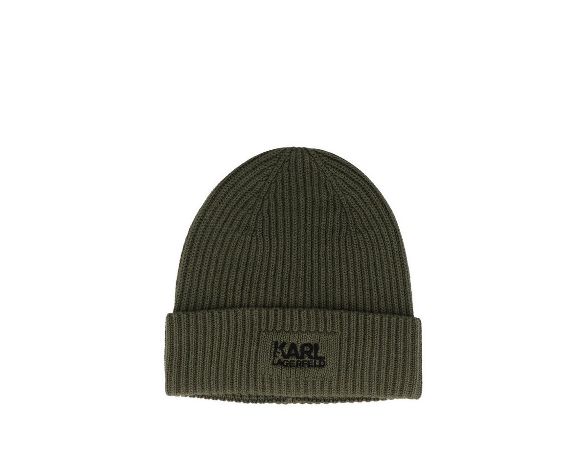 KARL LAGERFELD Strickmütze 805601 Herren Beanie, Kopfbedeckung, Wintermütze, Strickmütze, Funktionsmütze von KARL LAGERFELD