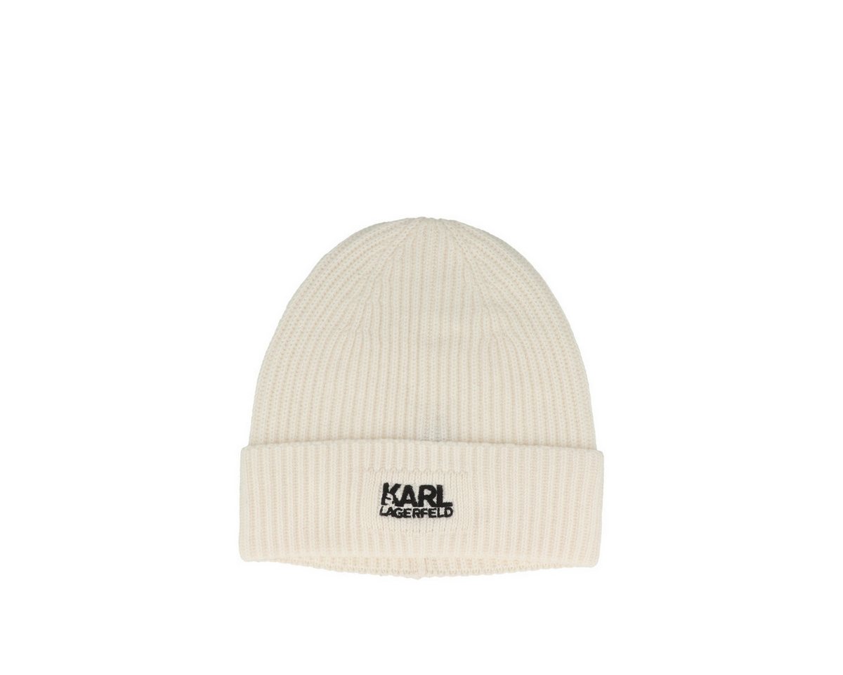 KARL LAGERFELD Strickmütze 805601 Herren Beanie, Kopfbedeckung, Wintermütze, Strickmütze, Funktionsmütze von KARL LAGERFELD