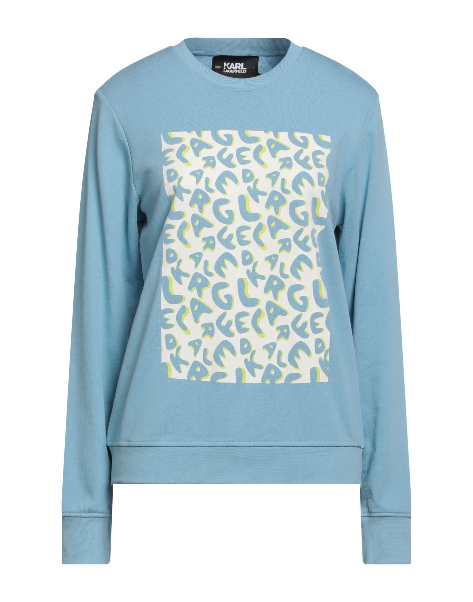 KARL LAGERFELD Sweatshirt Damen Hellblau von KARL LAGERFELD