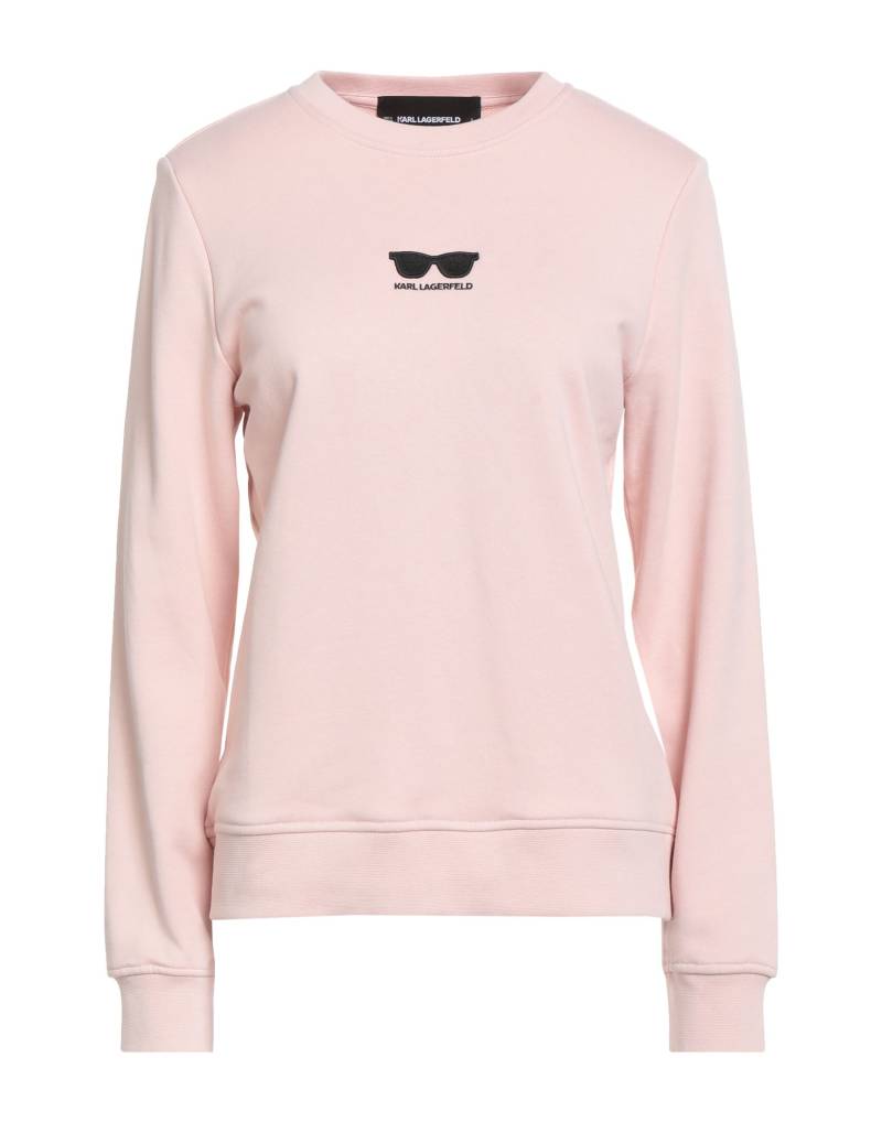 KARL LAGERFELD Sweatshirt Damen Hellrosa von KARL LAGERFELD