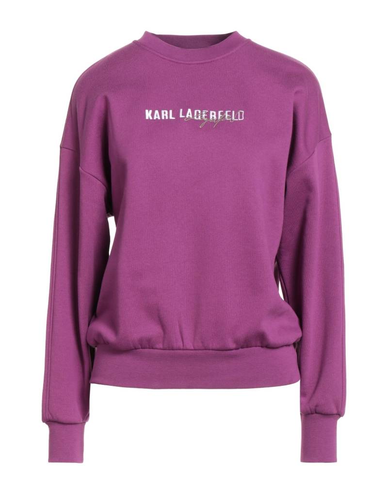 KARL LAGERFELD Sweatshirt Damen Malve von KARL LAGERFELD