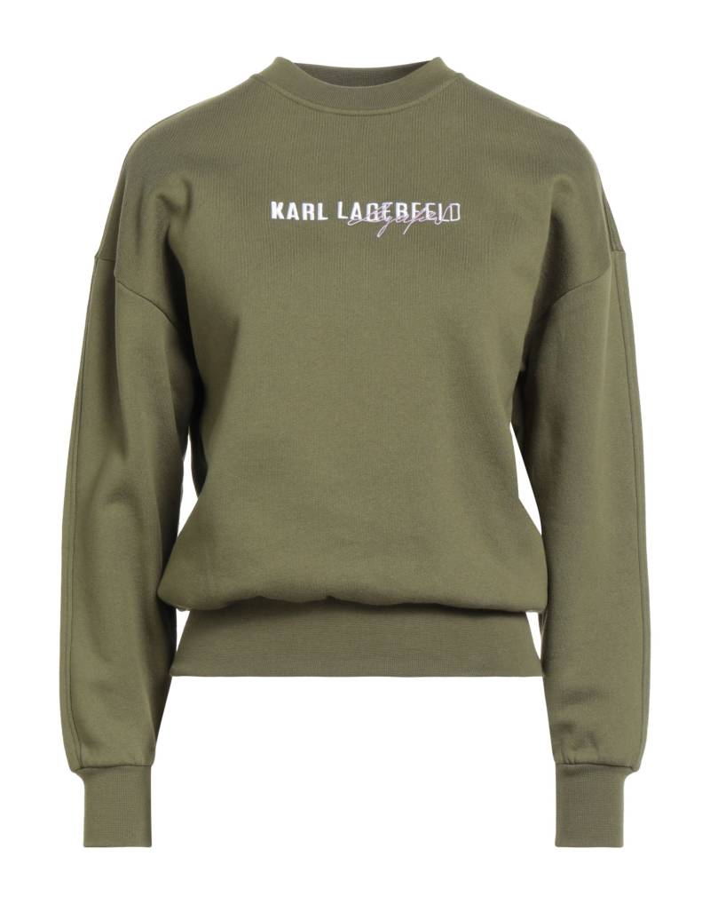 KARL LAGERFELD Sweatshirt Damen Militärgrün von KARL LAGERFELD