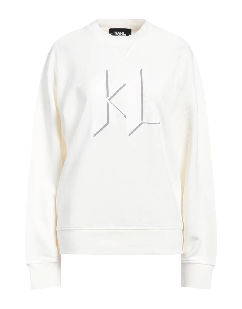 KARL LAGERFELD Sweatshirt Damen Off white von KARL LAGERFELD