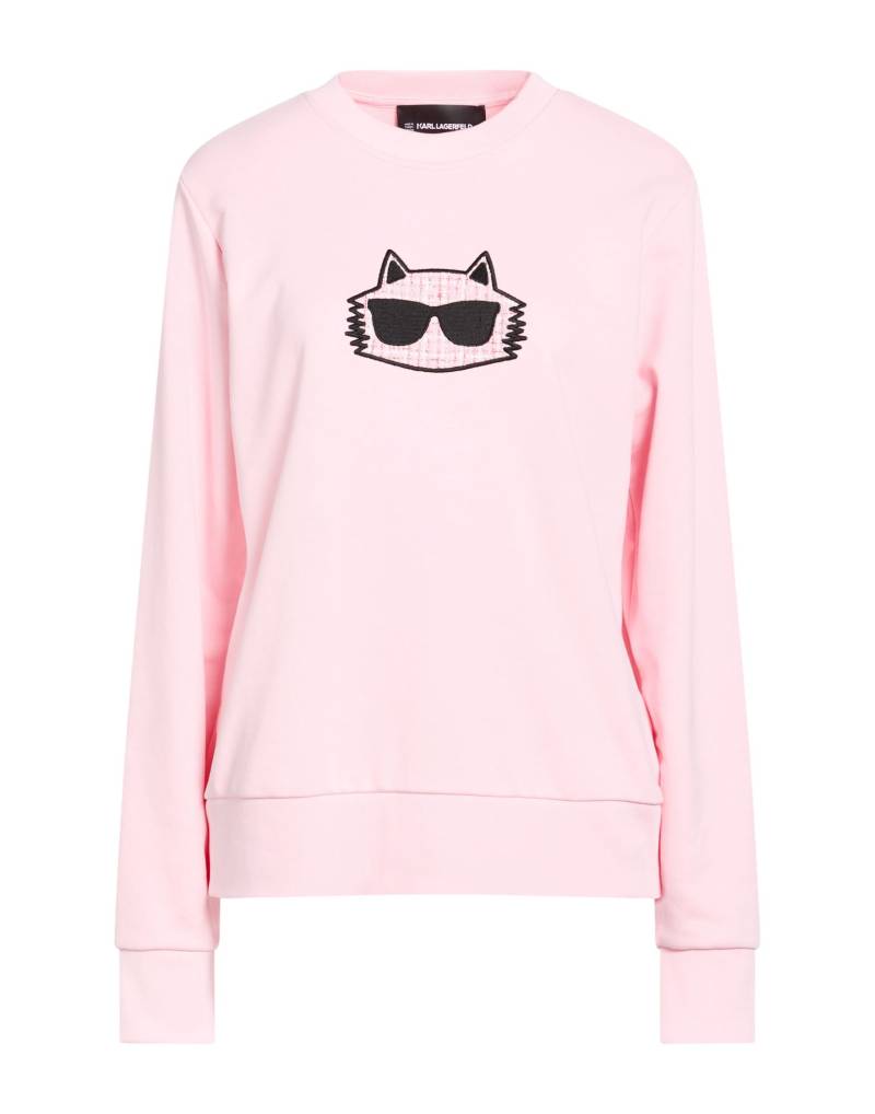 KARL LAGERFELD Sweatshirt Damen Rosa von KARL LAGERFELD