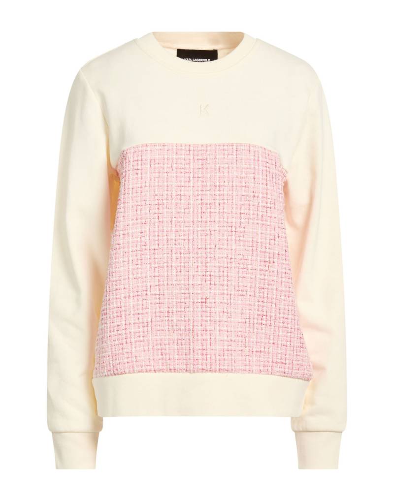 KARL LAGERFELD Sweatshirt Damen Rosa von KARL LAGERFELD