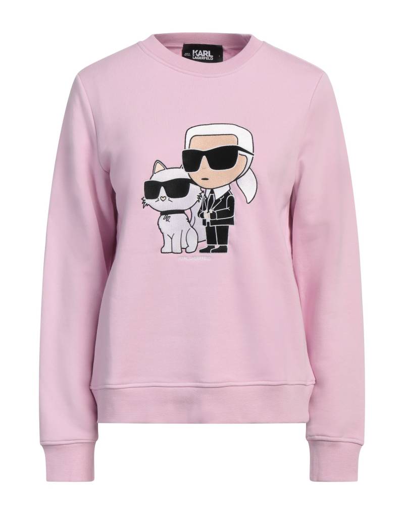 KARL LAGERFELD Sweatshirt Damen Rosa von KARL LAGERFELD