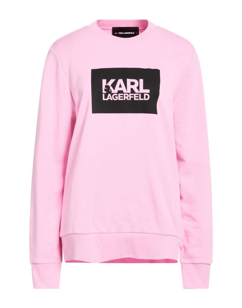 KARL LAGERFELD Sweatshirt Damen Rosa von KARL LAGERFELD
