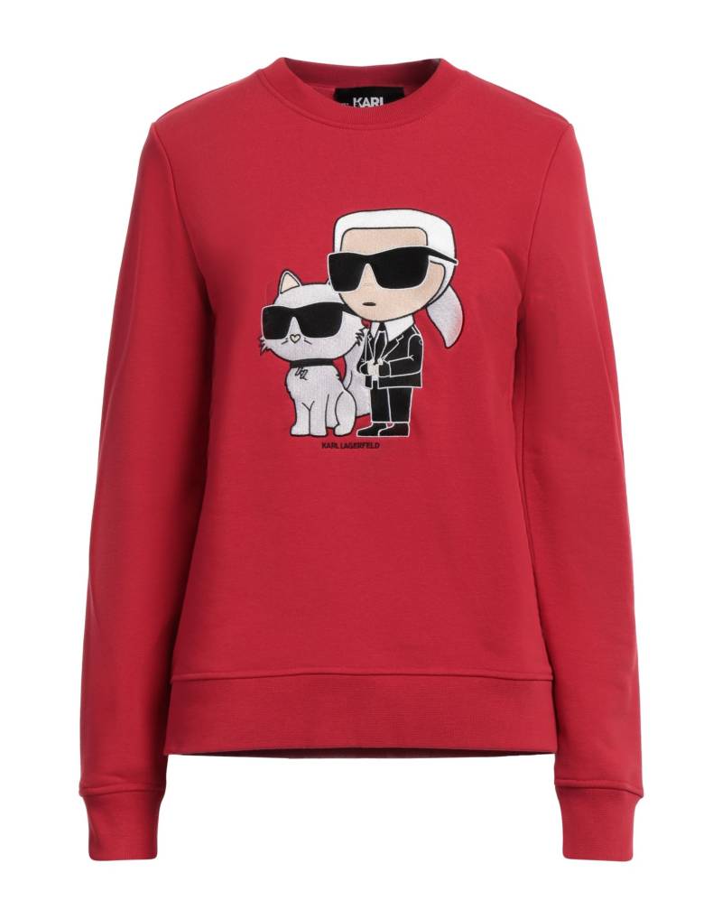 KARL LAGERFELD Sweatshirt Damen Rot von KARL LAGERFELD