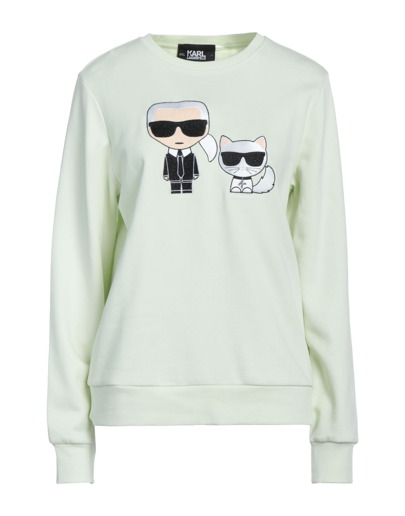 KARL LAGERFELD Sweatshirt Damen Säuregrün von KARL LAGERFELD