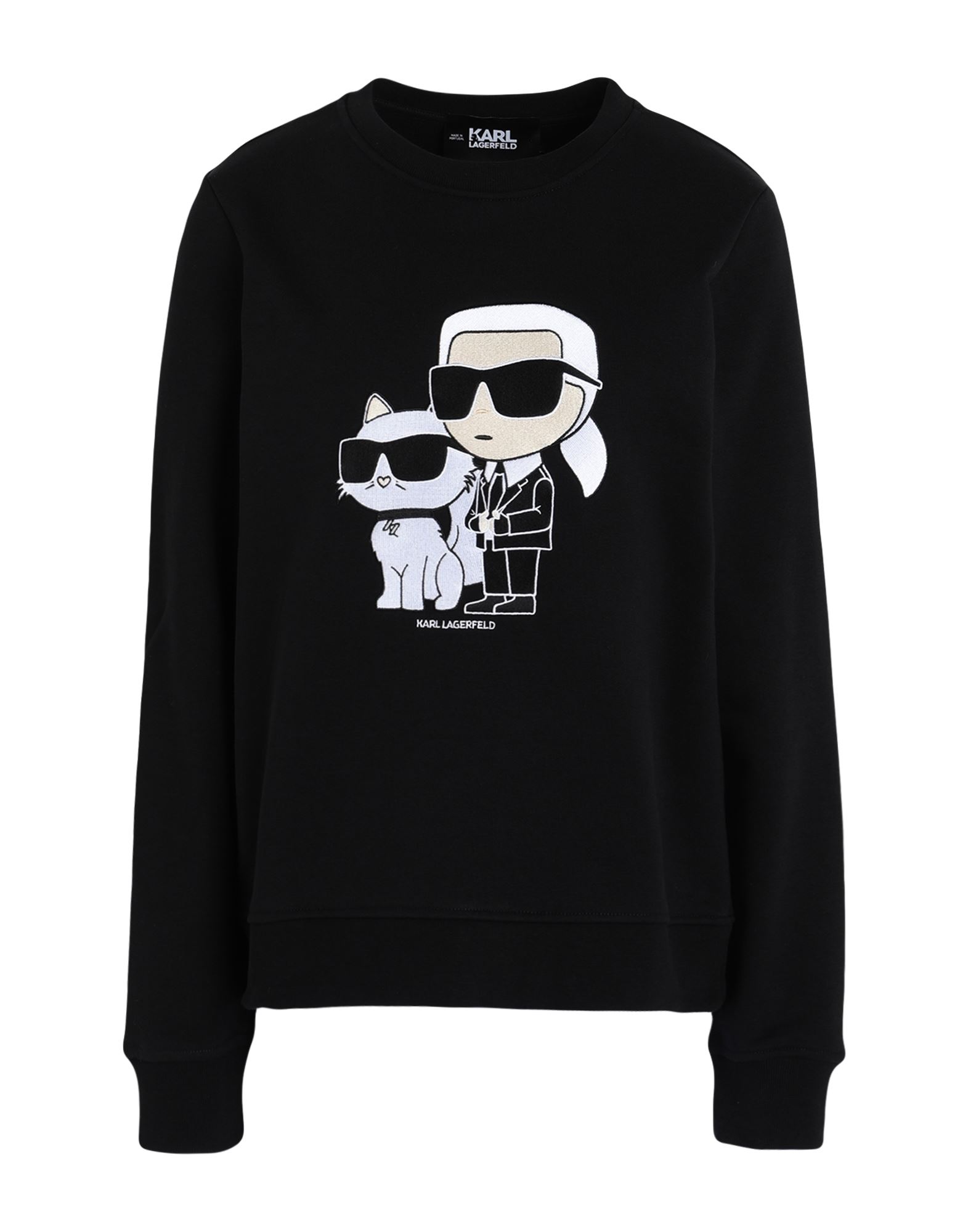 KARL LAGERFELD Sweatshirt Damen Schwarz von KARL LAGERFELD