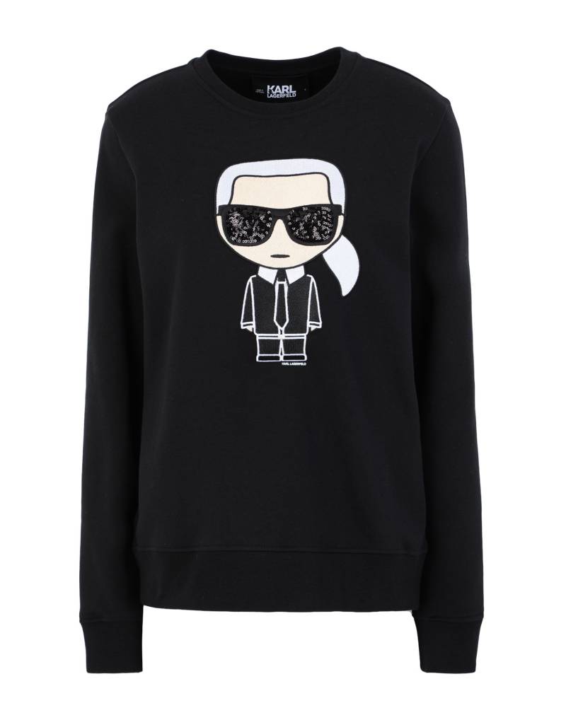 KARL LAGERFELD Sweatshirt Damen Schwarz von KARL LAGERFELD