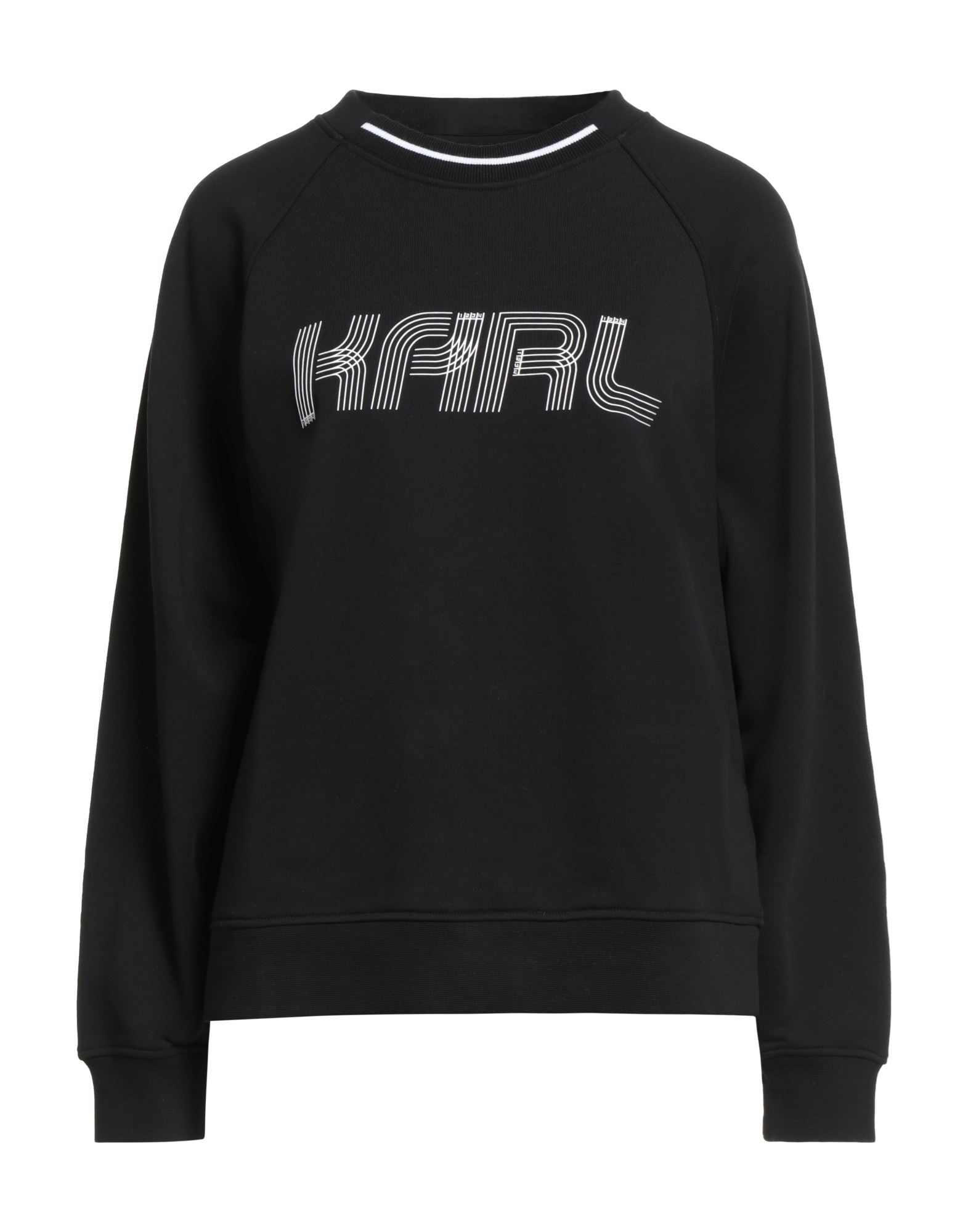 KARL LAGERFELD Sweatshirt Damen Schwarz KARL LAGERFELD Sweatshirt Damen Schwarz von KARL LAGERFELD