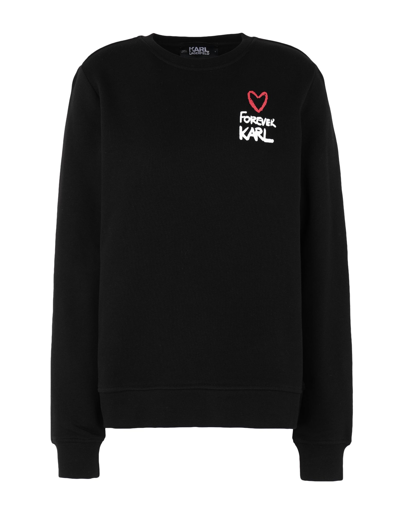 KARL LAGERFELD Sweatshirt Damen Schwarz von KARL LAGERFELD