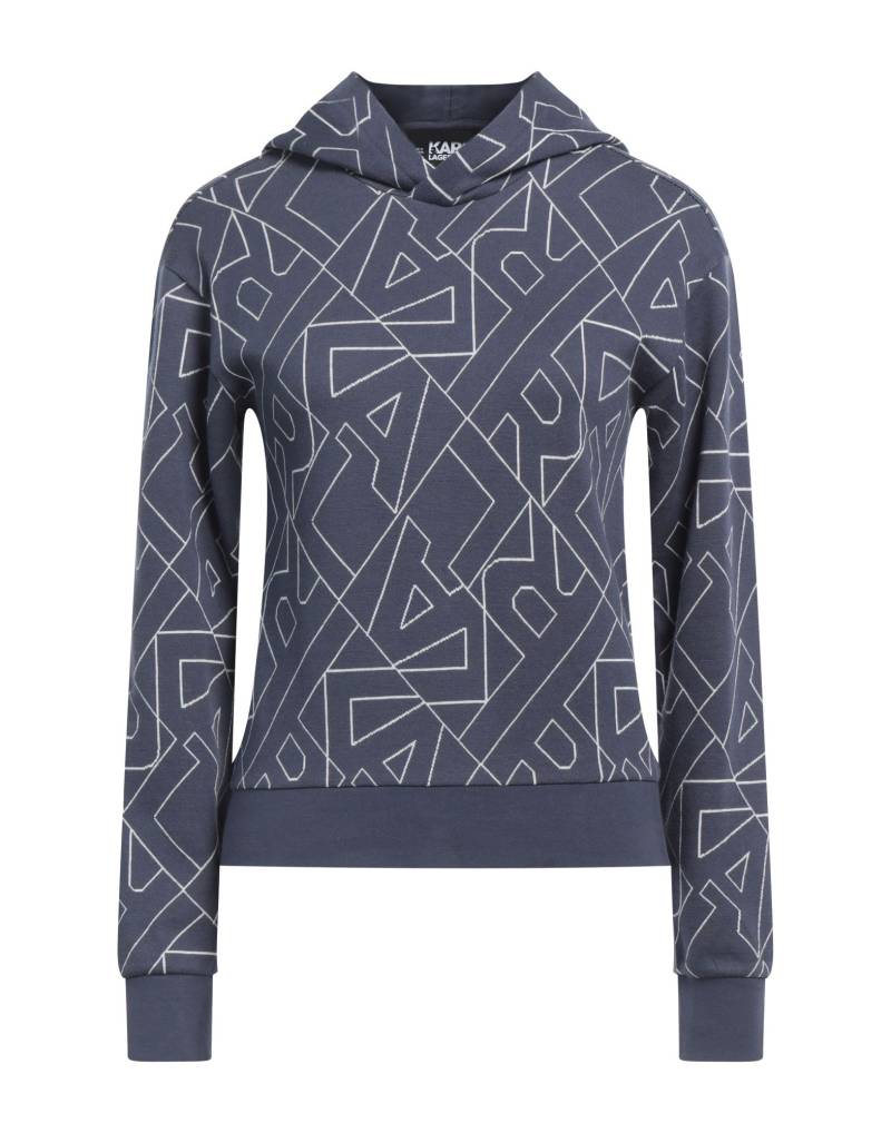 KARL LAGERFELD Sweatshirt Damen Taubenblau von KARL LAGERFELD