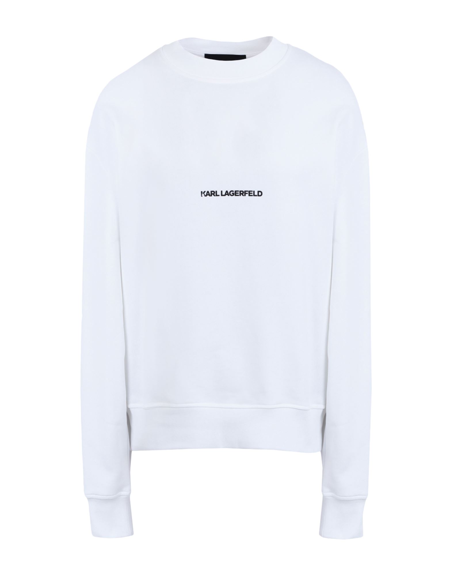 KARL LAGERFELD Sweatshirt Damen Weiß von KARL LAGERFELD