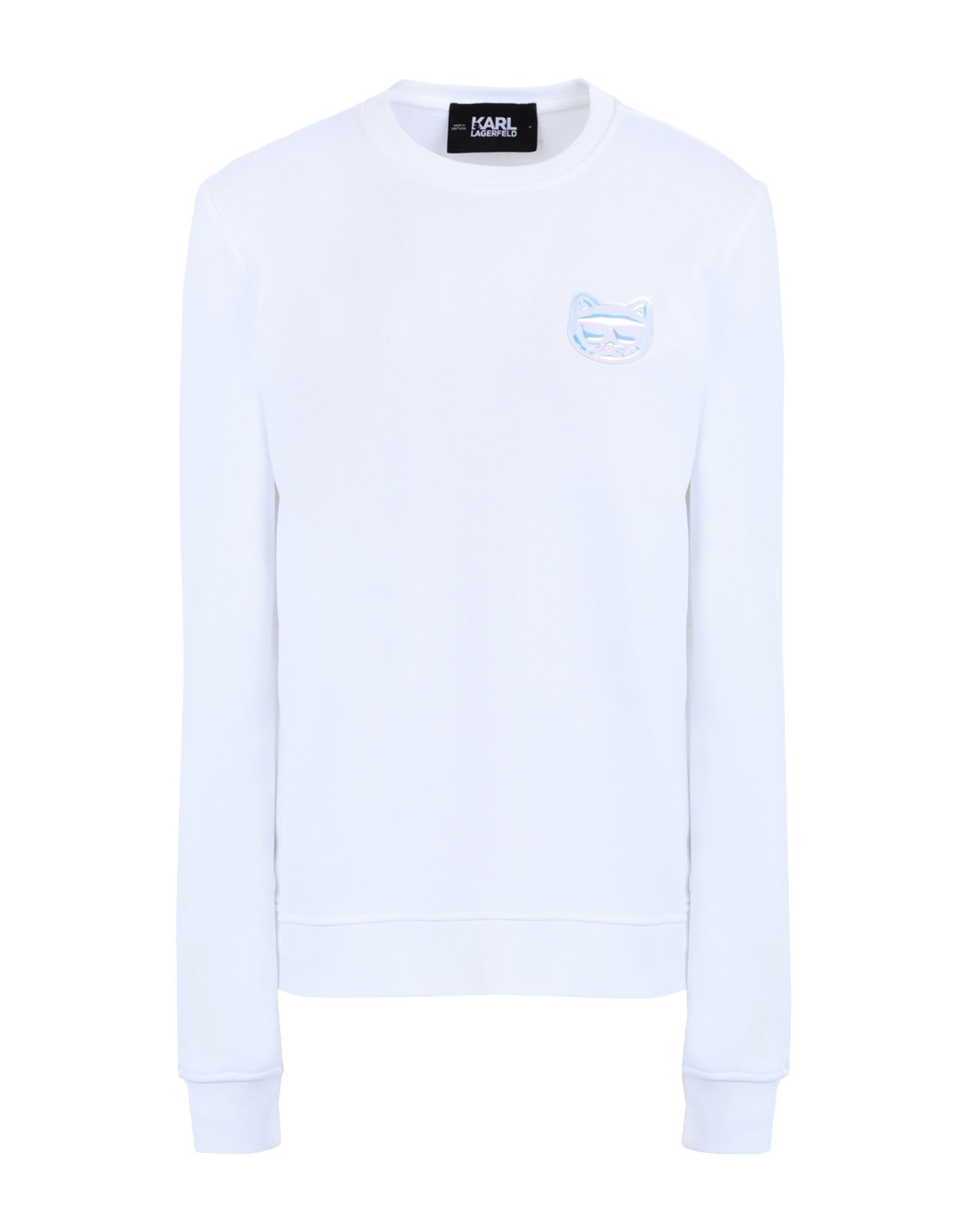 KARL LAGERFELD Sweatshirt Damen Weiß von KARL LAGERFELD