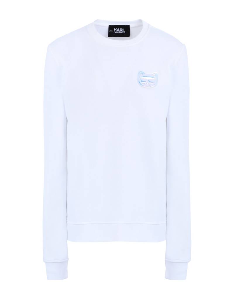 KARL LAGERFELD Sweatshirt Damen Weiß von KARL LAGERFELD