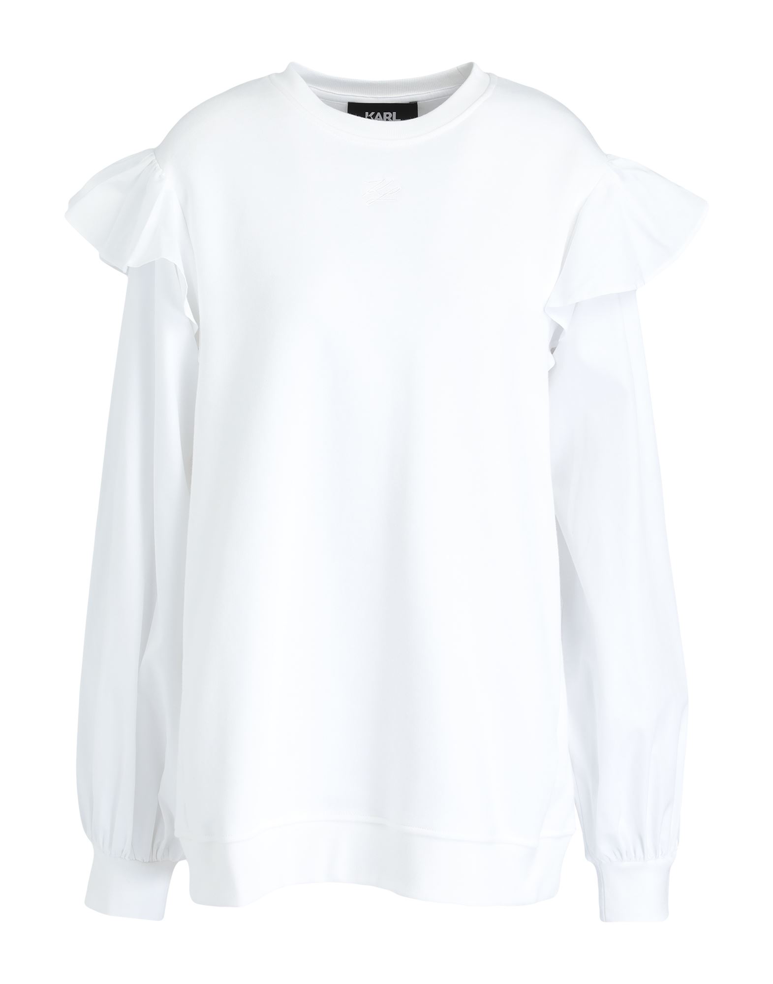 KARL LAGERFELD Sweatshirt Damen Weiß von KARL LAGERFELD