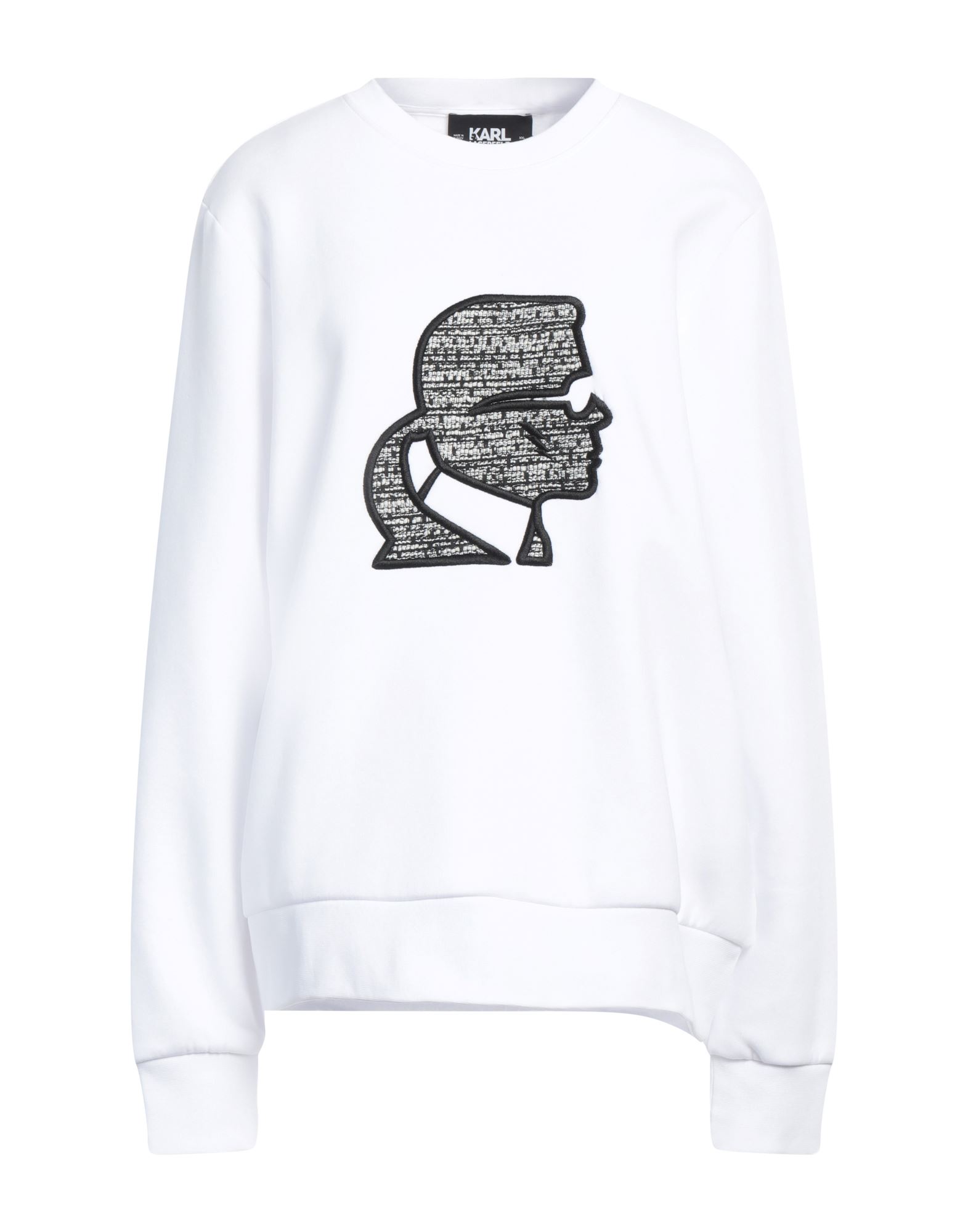 KARL LAGERFELD Sweatshirt Damen Weiß von KARL LAGERFELD