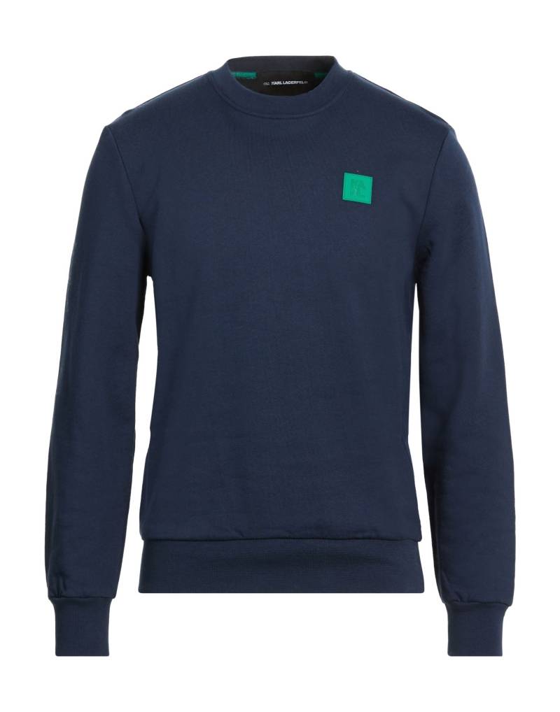 KARL LAGERFELD Sweatshirt Herren Marineblau von KARL LAGERFELD