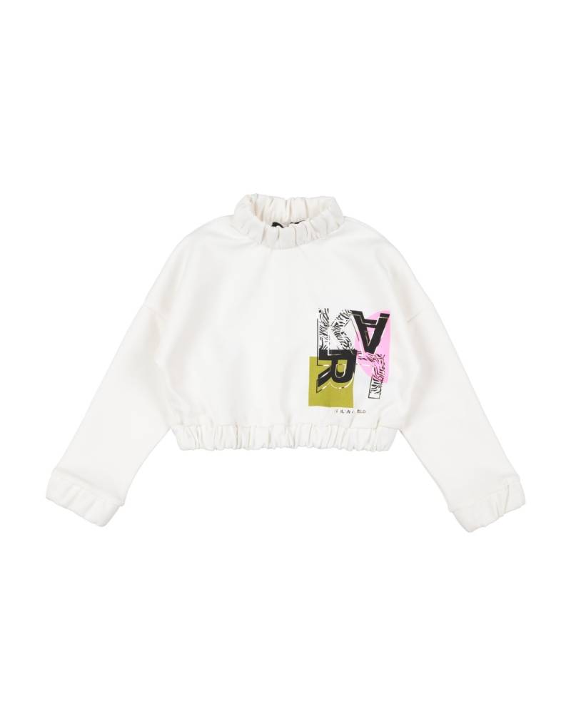 KARL LAGERFELD Sweatshirt Kinder Elfenbein von KARL LAGERFELD