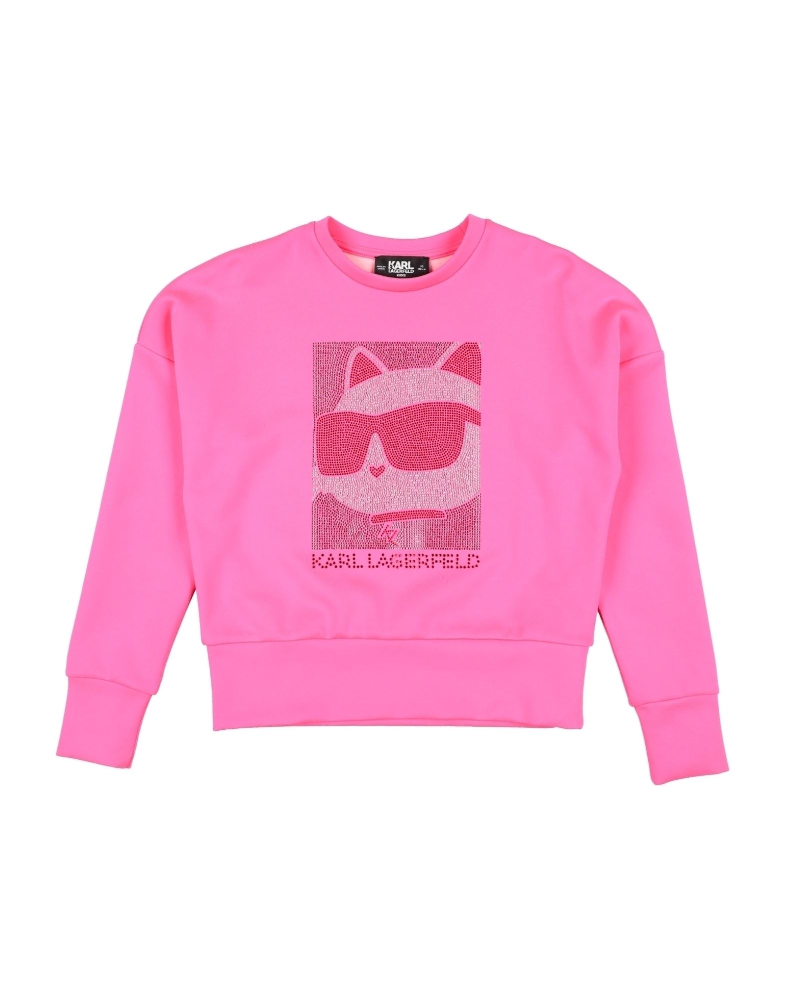 KARL LAGERFELD Sweatshirt Kinder Fuchsia von KARL LAGERFELD