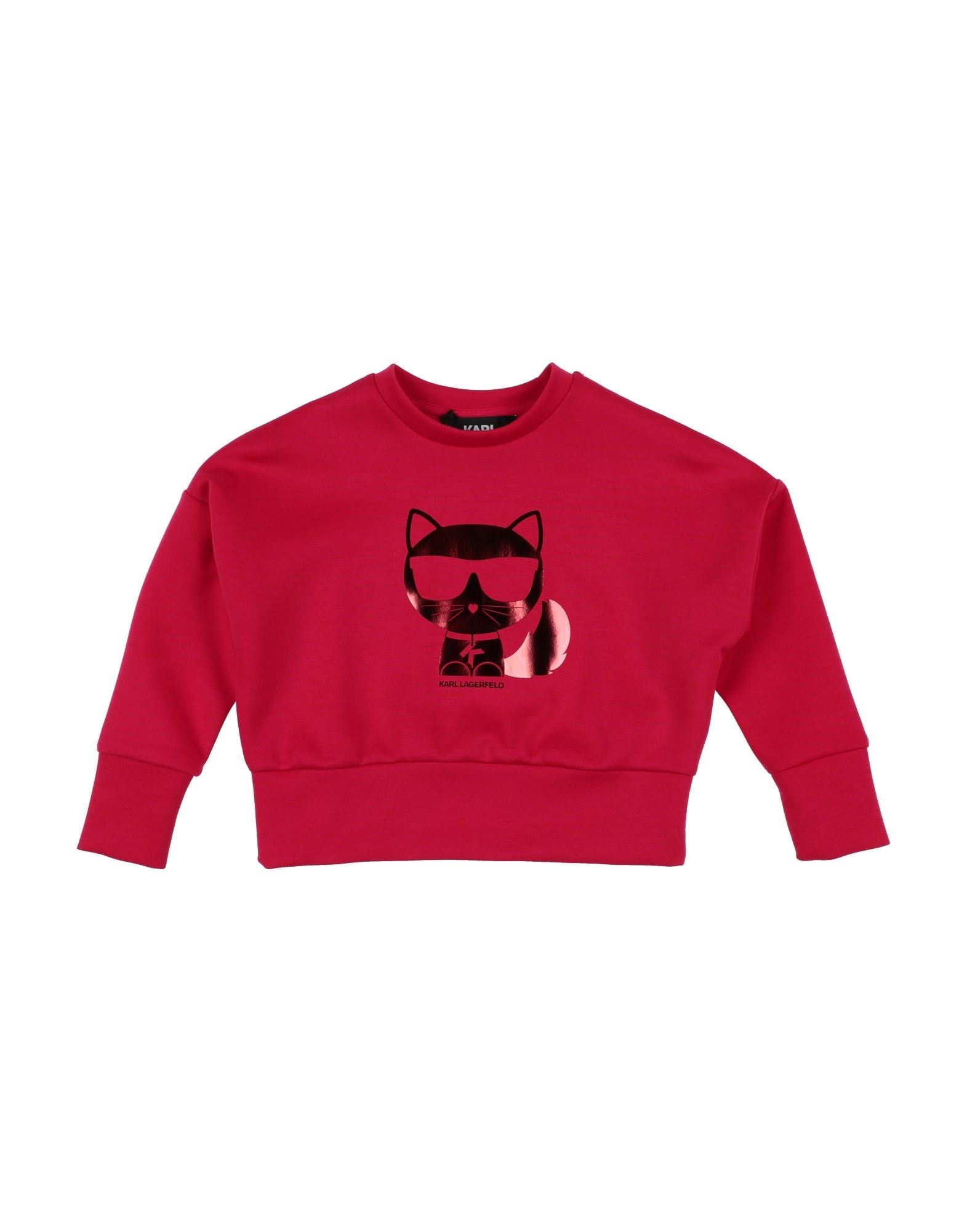 KARL LAGERFELD Sweatshirt Kinder Purpur von KARL LAGERFELD