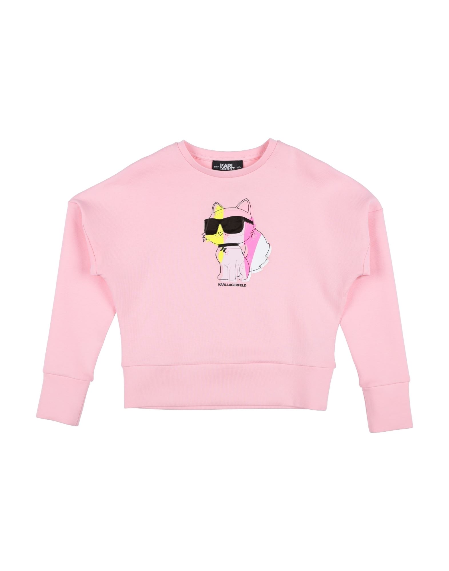 KARL LAGERFELD Sweatshirt Kinder Rosa von KARL LAGERFELD