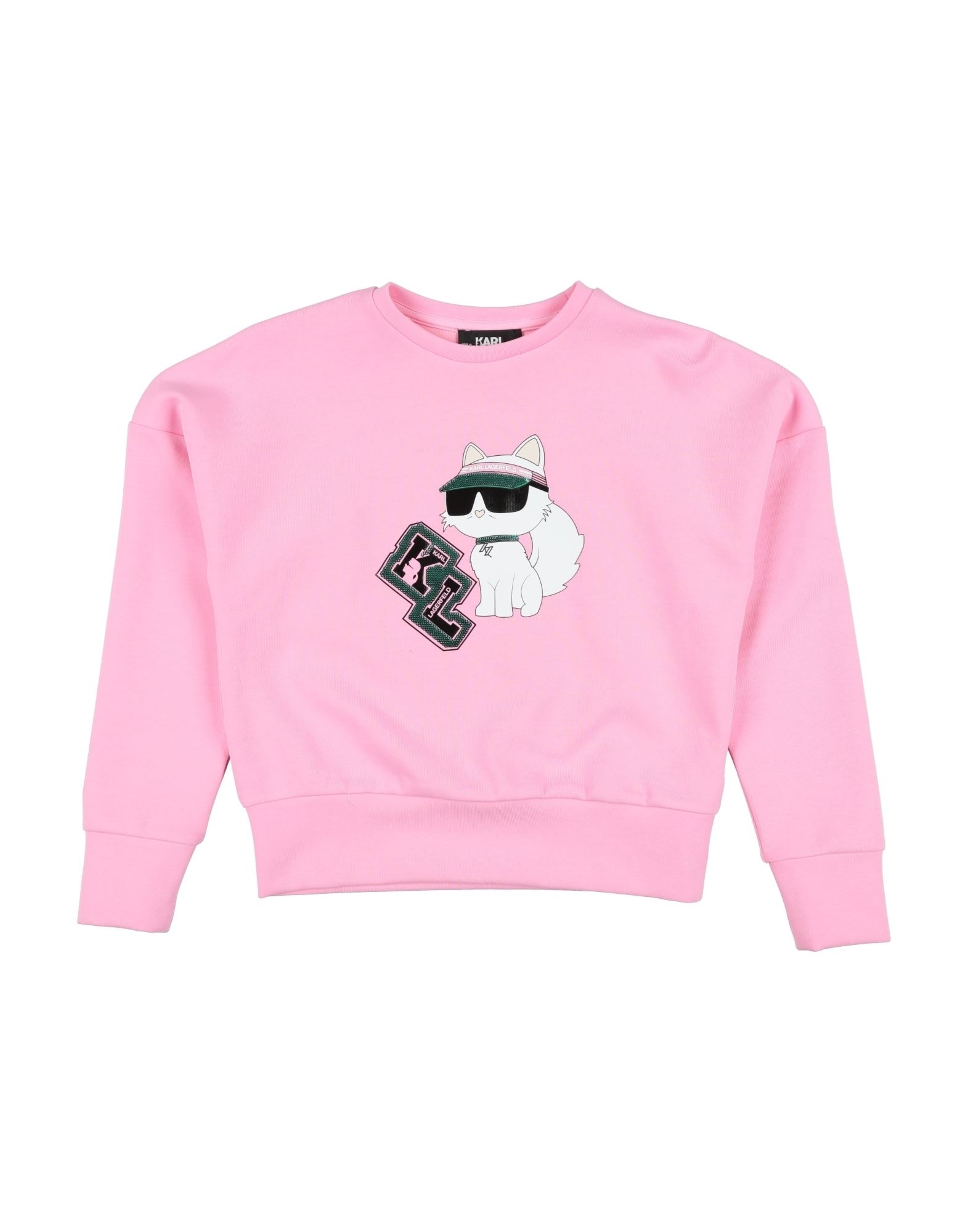 KARL LAGERFELD Sweatshirt Kinder Rosa von KARL LAGERFELD