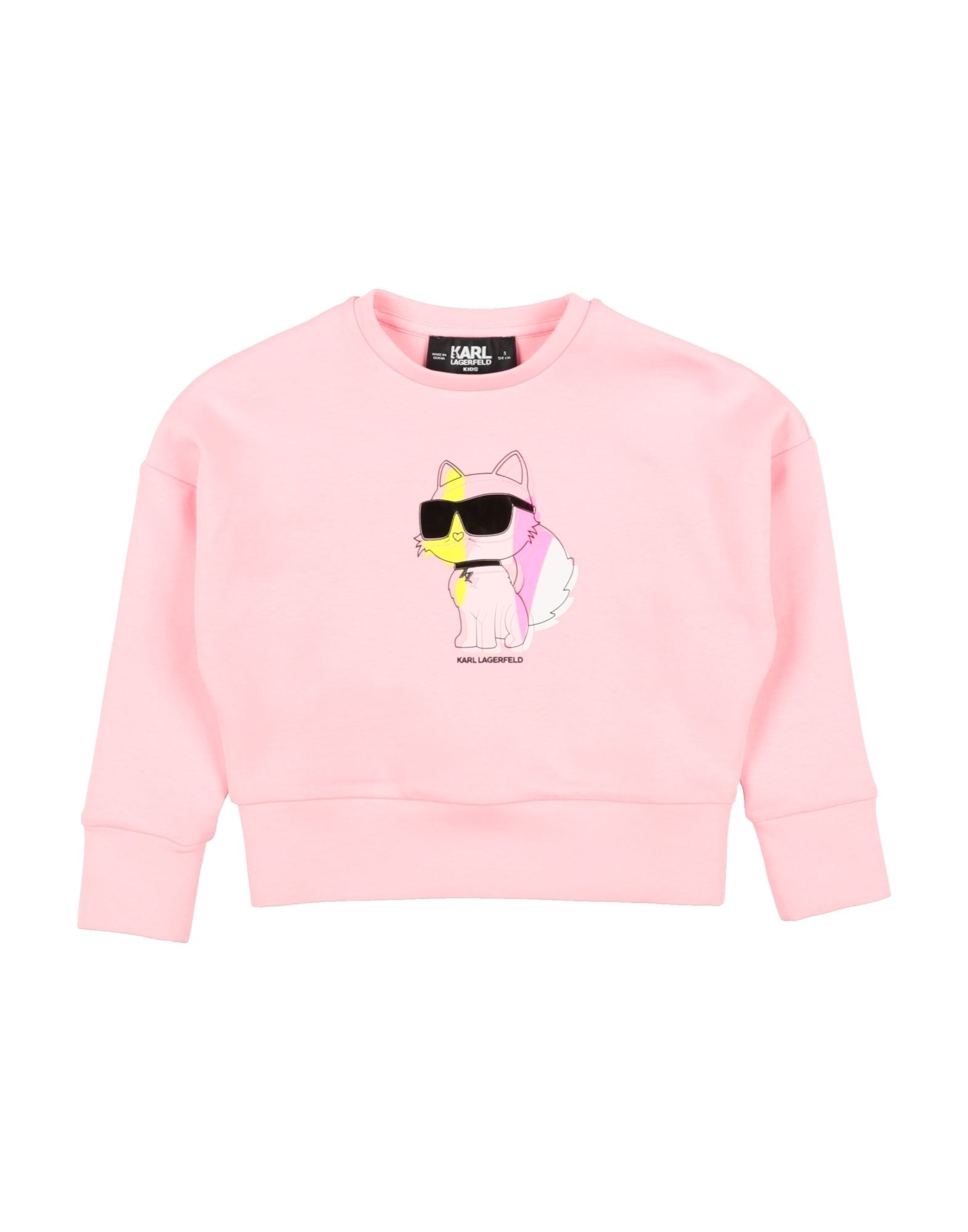 KARL LAGERFELD Sweatshirt Kinder Rosa von KARL LAGERFELD