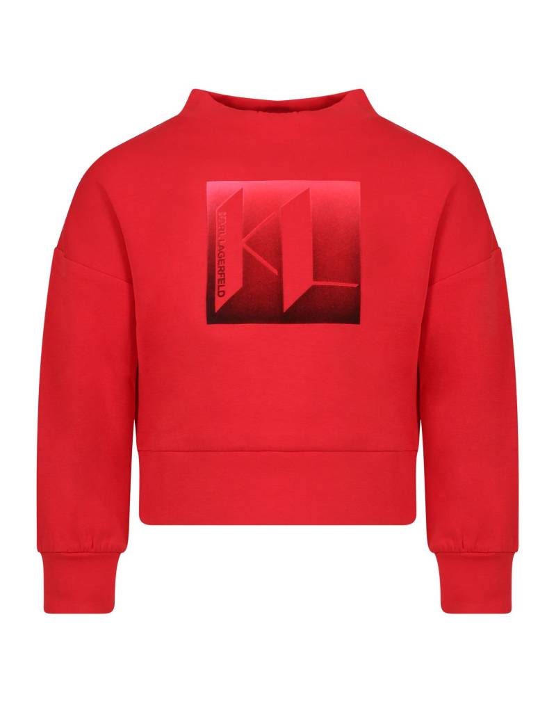 KARL LAGERFELD Sweatshirt Kinder Rot von KARL LAGERFELD