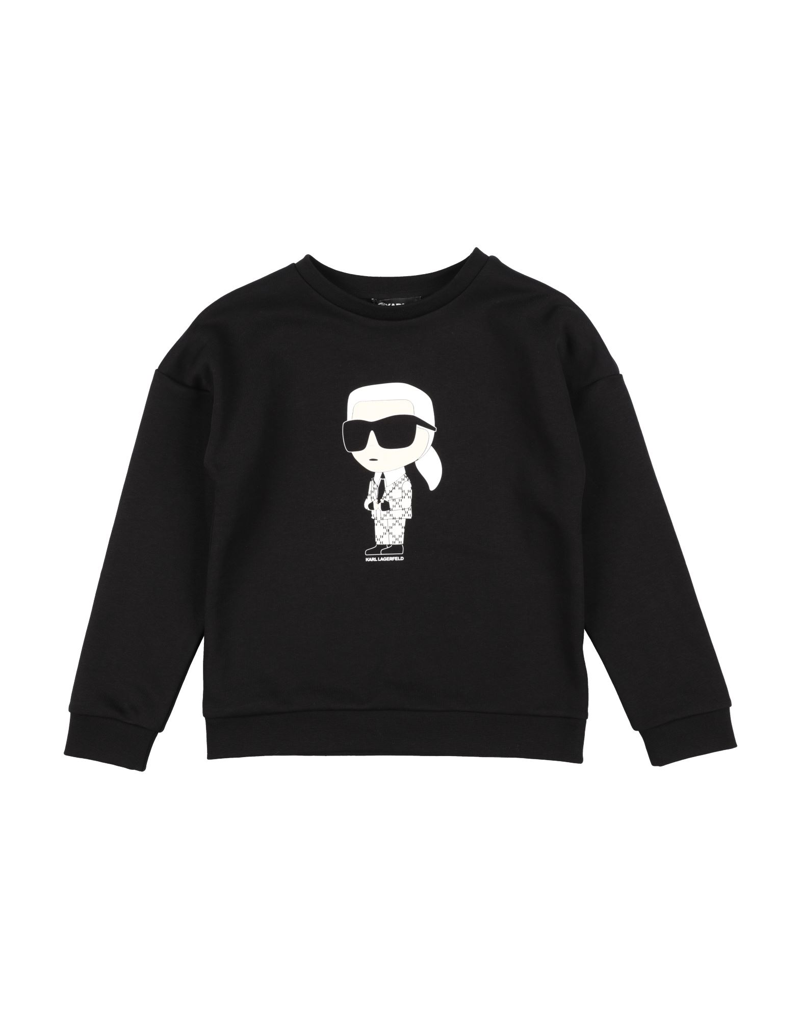 KARL LAGERFELD Sweatshirt Kinder Schwarz von KARL LAGERFELD