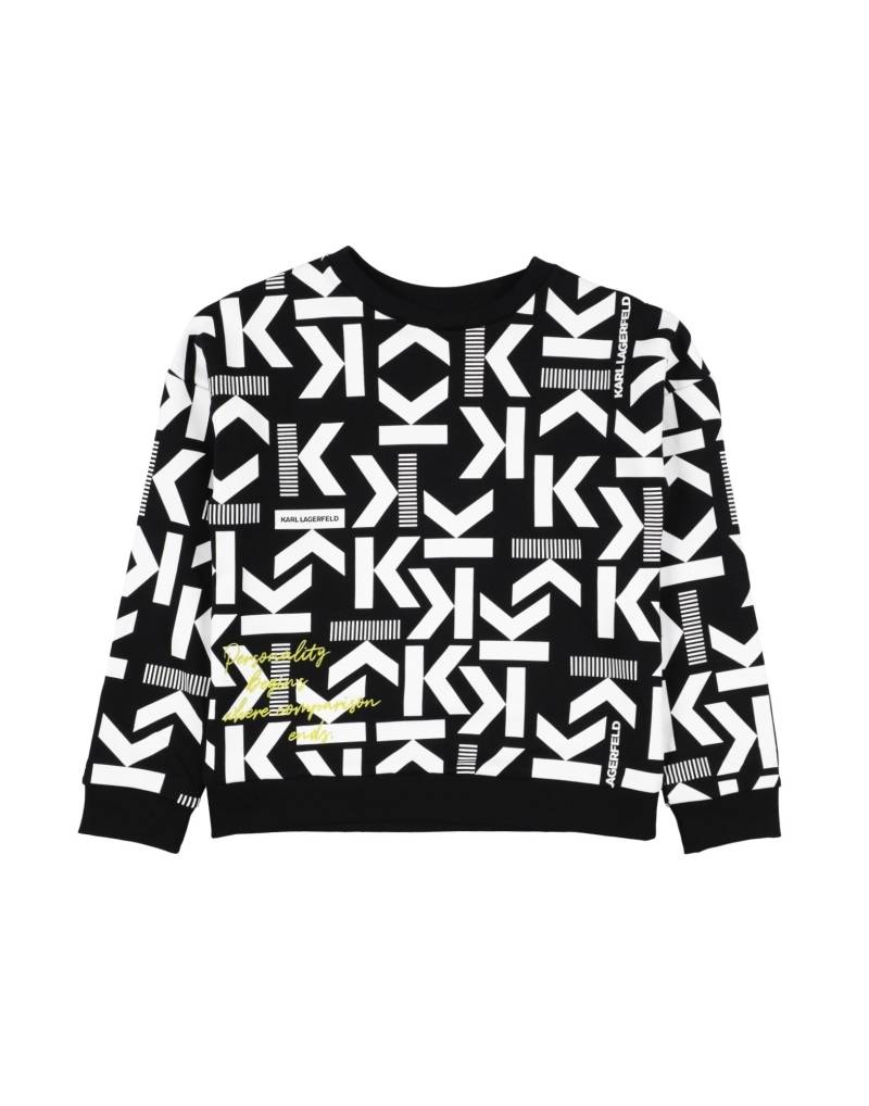 KARL LAGERFELD Sweatshirt Kinder Schwarz von KARL LAGERFELD