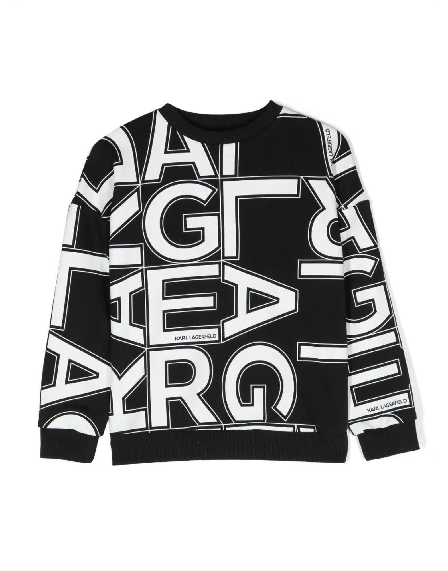 KARL LAGERFELD Sweatshirt Kinder Schwarz von KARL LAGERFELD