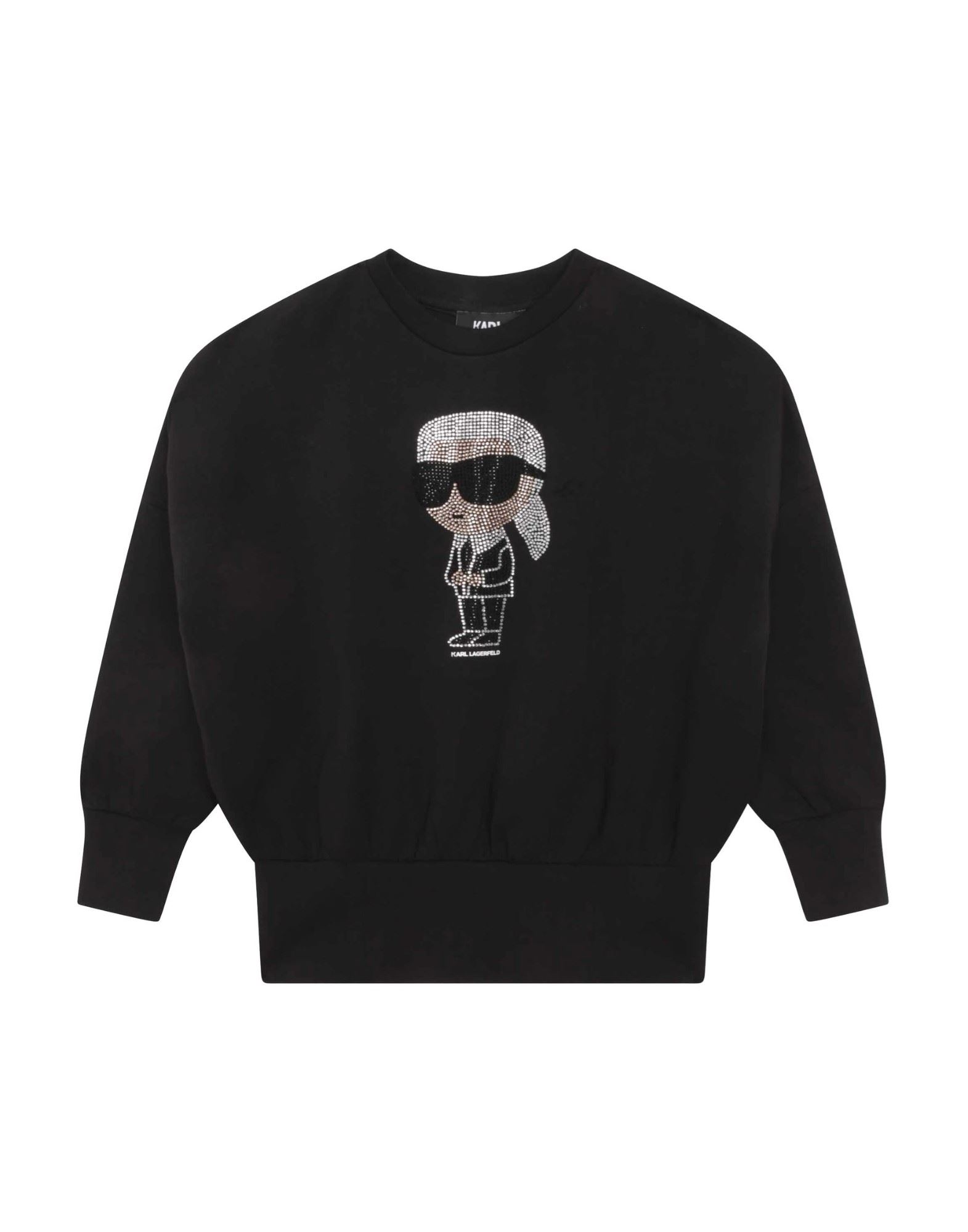 KARL LAGERFELD Sweatshirt Kinder Schwarz von KARL LAGERFELD