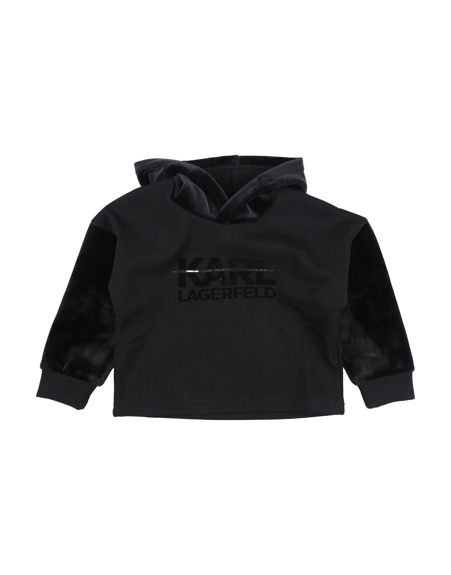 KARL LAGERFELD Sweatshirt Kinder Schwarz von KARL LAGERFELD