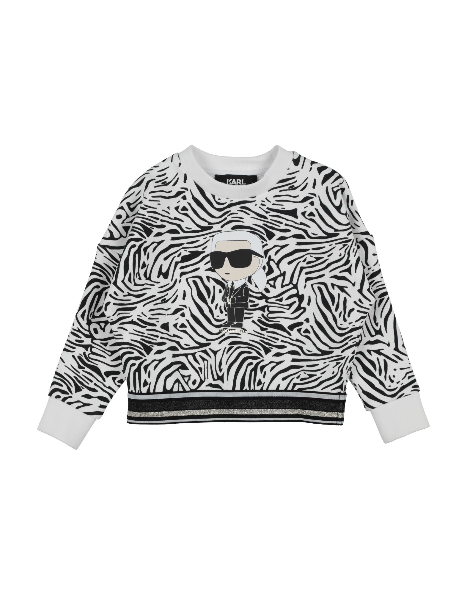 KARL LAGERFELD Sweatshirt Kinder Weiß von KARL LAGERFELD