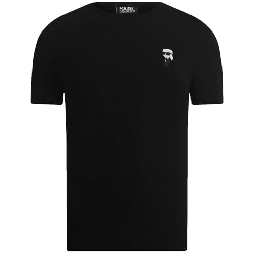 KARL LAGERFELD T-Shirt Regular Fit Black XL von KARL LAGERFELD