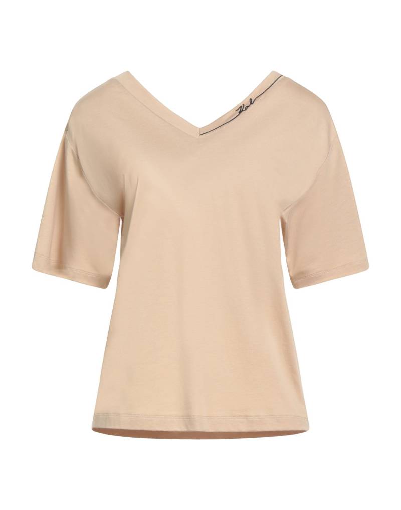 KARL LAGERFELD T-shirts Damen Beige von KARL LAGERFELD