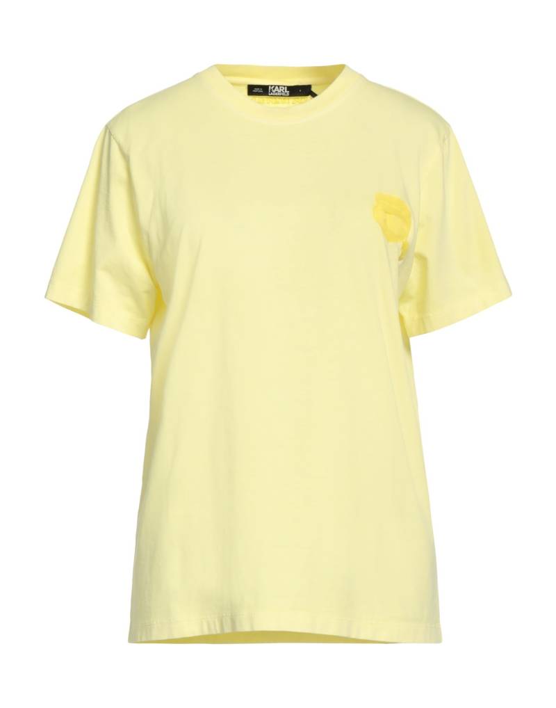 KARL LAGERFELD T-shirts Damen Gelb von KARL LAGERFELD