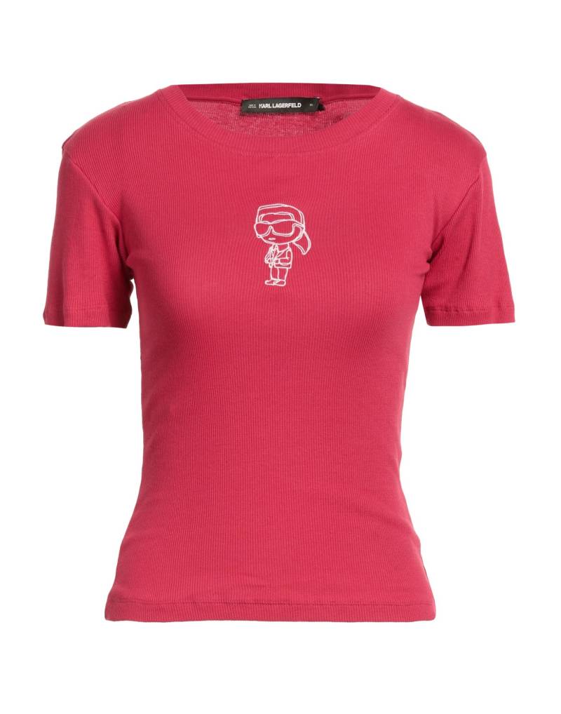 KARL LAGERFELD T-shirts Damen Magenta von KARL LAGERFELD