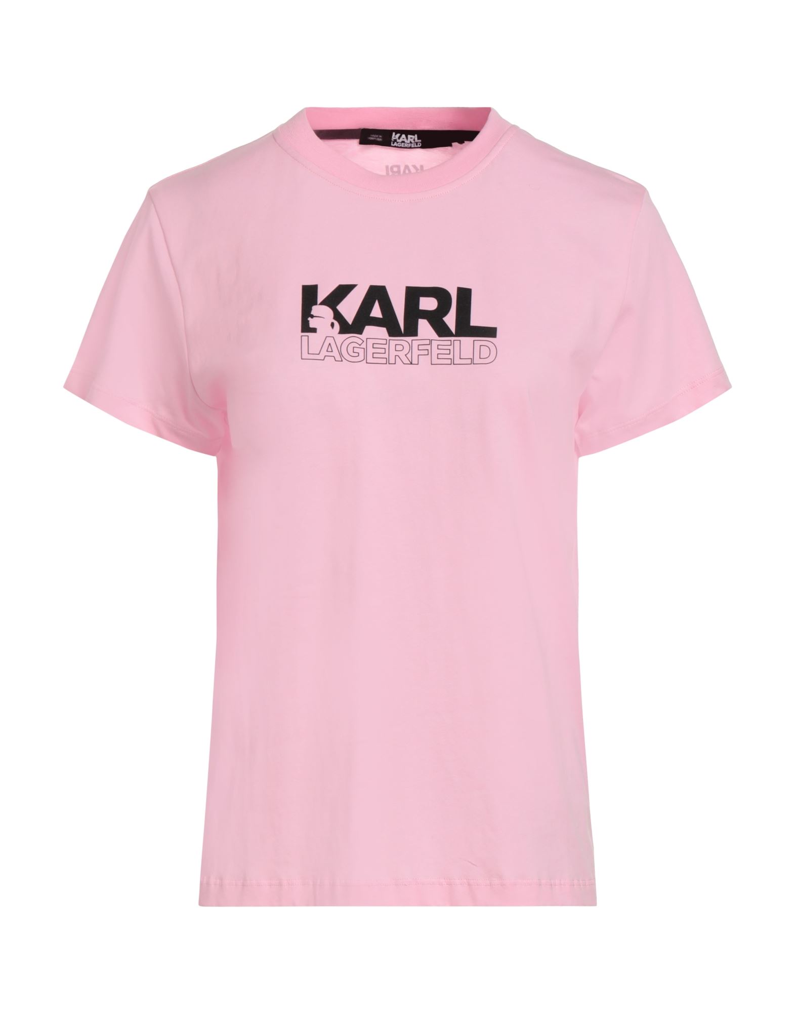 KARL LAGERFELD T-shirts Damen Rosa KARL LAGERFELD T-shirts Damen Rosa von KARL LAGERFELD