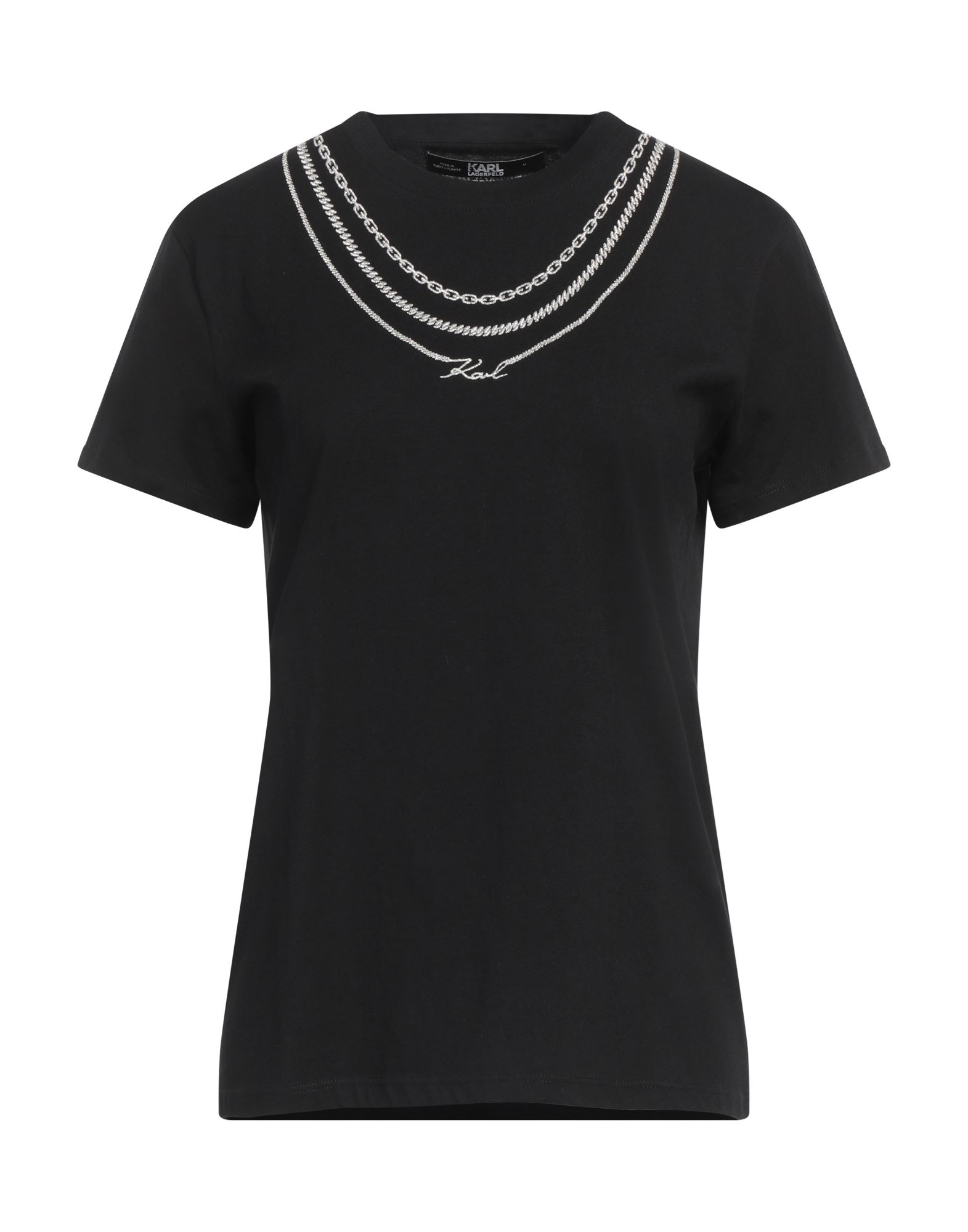 KARL LAGERFELD T-shirts Damen Schwarz KARL LAGERFELD T-shirts Damen Schwarz von KARL LAGERFELD