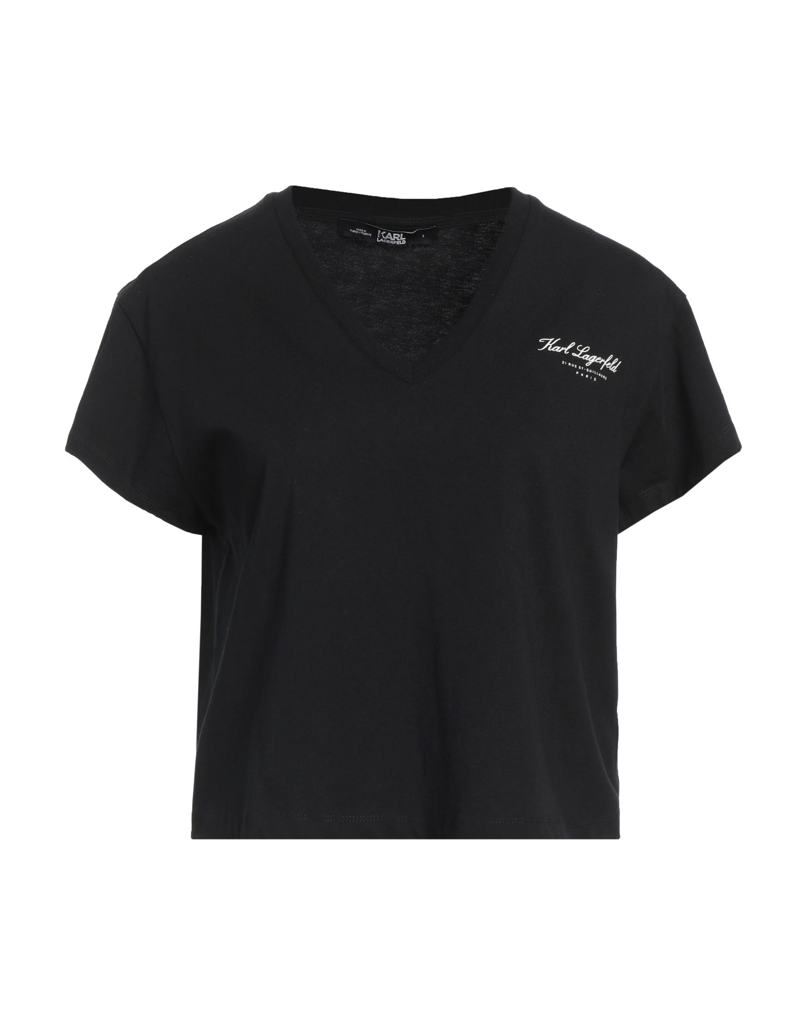 KARL LAGERFELD T-shirts Damen Schwarz KARL LAGERFELD T-shirts Damen Schwarz von KARL LAGERFELD