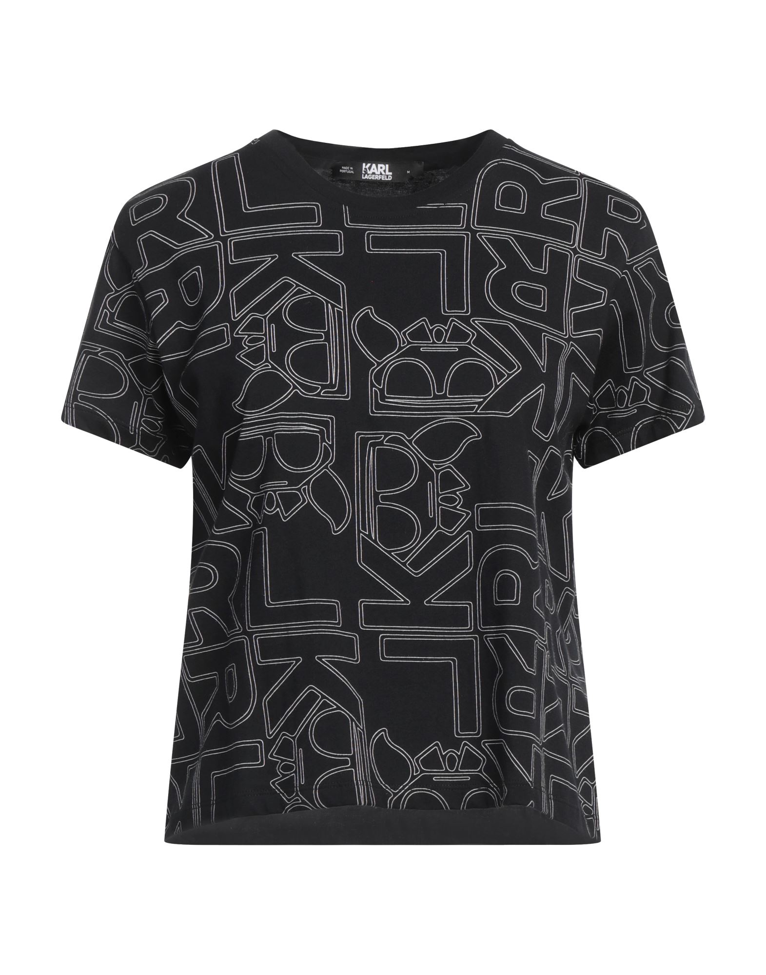 KARL LAGERFELD T-shirts Damen Schwarz KARL LAGERFELD T-shirts Damen Schwarz von KARL LAGERFELD