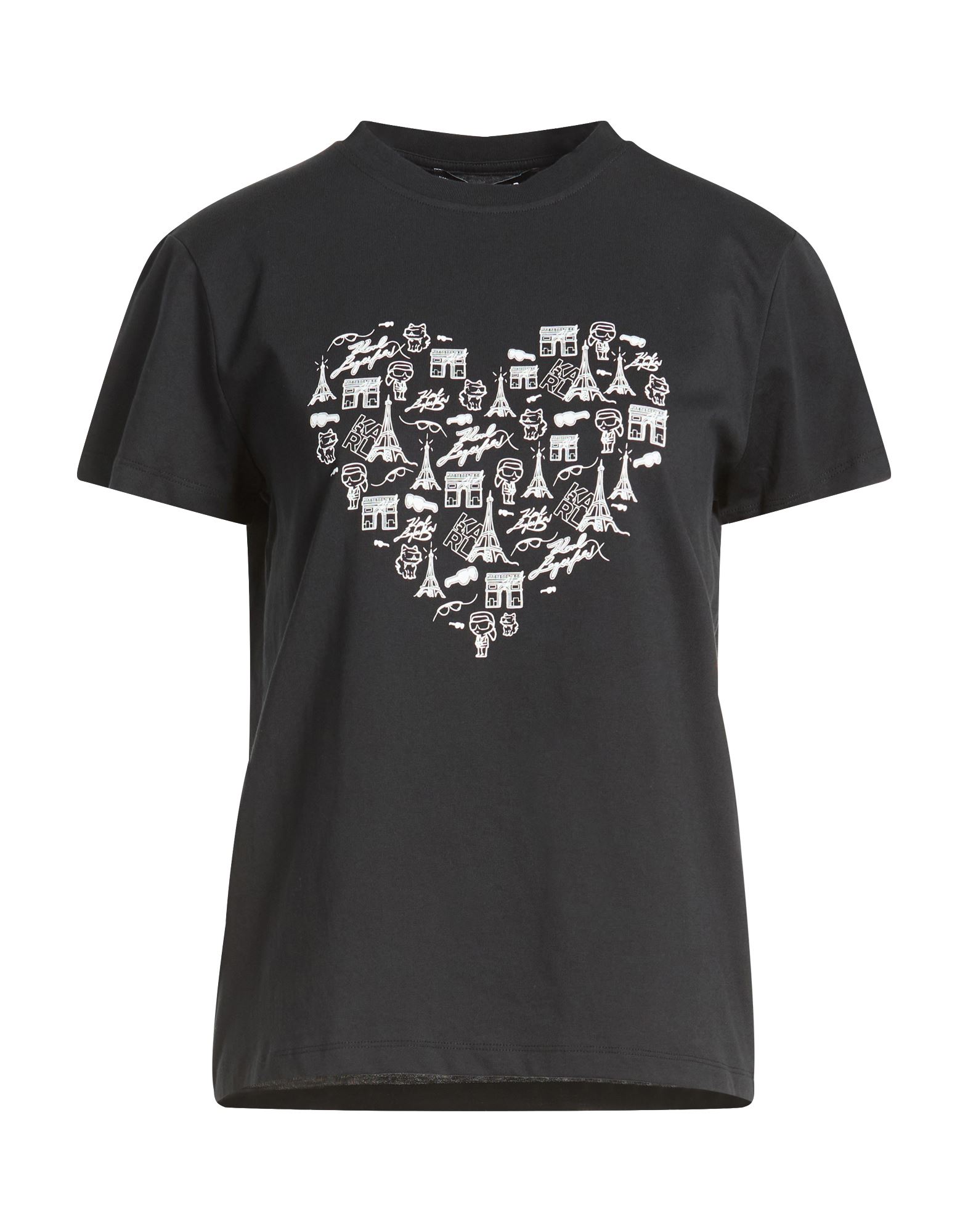 KARL LAGERFELD T-shirts Damen Schwarz von KARL LAGERFELD